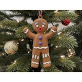 yılbaşı ağacı süsü 2:li paket Christmas - Hanging Surprised Gingerbread Man