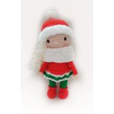 Yılbaşı Bebeği Amigurumi Organik Oyuncak