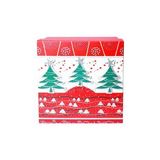 Yılbaşı Çam Ağacı Motifli Hediye Kutusu 10x7 cm