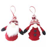 Yılbaşı Cüce Noel Baba Figürlü Ağaç Süsü 2'li