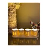 yılbaşı dekorasyon home led mumlu 4 ADET LED MUM DAHİLDİR