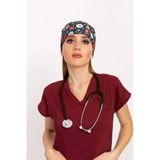 Yılbaşı Desenli Doktor Hemşire Hastane Medikal Cerrahi Bone B185