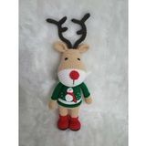 Yılbaşı Geyiği Yumi Amigurumi Organik Oyuncak