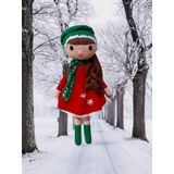 Yılbaşı Güz Bebek Amigurumi Organik Oyuncak