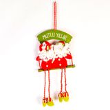 YILBAŞI KAPI SÜS MUTLU YILLAR 2'Lİ NOEL BABA