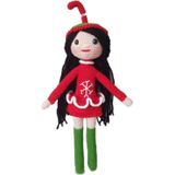 Yılbaşı Kızı Amigurumi Organik Oyuncak
