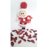 Yılbaşı Kostümlü Bonnie Bebek Amigurumi Organik Oyuncak