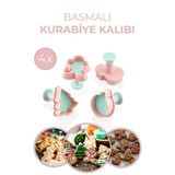 Yilbasi Kurabiye Kalibi 3133 ( Cam Agaci - Gingerbreadman- Kardan Adam)