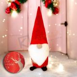 Yılbaşı Noel Baba Kapı Stoperi Turuncu