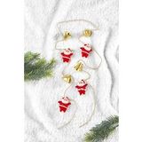 Yılbaşı Noel Babalı 120 cm Çam Ağacı Zincir Süs