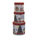 Yılbaşı Noel Hediye Kutusu 3 lü Set