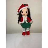 Yılbaşı Şirin Bebek Amigurumi Organik Oyuncak