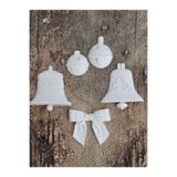Yılbaşı Süsü 5 Parça Esnek Aplik No:HS20 Ahşap, Mobilya Yenileme, Mobilya Süsleme 3x3cm