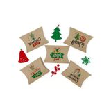 Yılbaşı Temalı 11X15 Cm Hediye Kutusu Seti (5'Li)