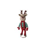 Yılbaşı Temalı Geyik Uyku Arkadaşı Amigurumi Organik Oyuncak
