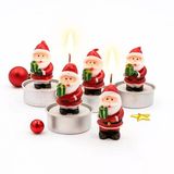 Yılbaşı Temalı Noel Baba Figürlü Mum Seti 4’Lü | Yılbaşı Mumu, Yılbaşı Hediyesi, Yılbaşı Sofra Süsleme Vitrin
