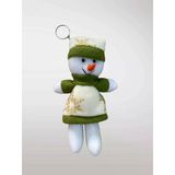 YILBAŞI Temalı Peluş Anahtarlık Çanta Süsü Ağaç Süsü Dekor Süsü Hediye (13-15 cm) (kod:120)