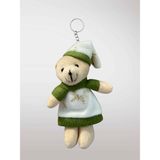 YILBAŞI Temalı Peluş Anahtarlık Çanta Süsü Ağaç Süsü Dekor Süsü Hediye (13-15 cm) (kod:121)