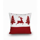 Yılbaşı Yastığı, 25 Cm Lüks Polar, Cadılar Bayramı Dekorasyonu, Kış, Noel Baba Partisi