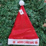 Yilbasi Yeniyil Kostumu Luks Pariltili Noel Baba Sapkasi Kaliteli Yilbasi Sapkasi