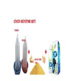 Yıldem Civciv Büyütme Seti ( Civciv Yemlik+Civciv Suluk+ Civciv Yemi 3 Kg + Power Brood 100 Ml)