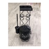 Yıldıray Metal Siyah Ferforce 3'Lü Banyo Seti Csym1050 192 Siyah Tek Ebat
