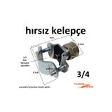 Yıldırım Hırsız Kelepçe Su Tesisatı 25-20 Metal Su Alma Kelepçesi