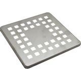 Yıldırım Nalbur 2 Adet Yer Sifonu Süzgeci Kapak Küçük Boy Metal Paslanmaz Duş Süzgeci Kapağı Gider Kapağı 9.5 cm