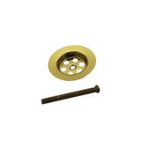 Yıldırım Nalbur Lavabo Sifon Süzgeci Gold Altın Renk Banyo Mutfak Lavabo Gider Süzgec