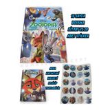 Yıldırım Oyuncak 16 Sayfa Zootopia Figür Boyama Kitabı + 20 Adet Stıcker ve Zootopia Maske