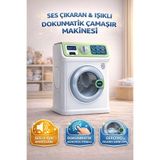 YILDIRIM OYUNCAK Dokunmatik Ekranlı Çamaşır Yıkama Makinesi - Oyuncak Sesli Işıklı Çamaşır Makinası