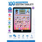 YILDIRIM OYUNCAK Eğitici 100 Fonksiyonlu Türkçe İngilizce Çocuk Tableti | Sesli Öğreten Akıllı Tablet