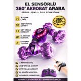 YILDIRIM OYUNCAK El Sensörlü Uzaktan Kumandalı RC Akrobat Araba | 360° Drift 4x4 Şarjlı Işıklı Stunt Oyuncak Araba