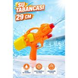 Yıldırım Oyuncak Oyuncak Su Tabancası 29CM – Geniş Su Hazneli Uzun Menzilli Bahçe, Havuz ve Deniz Su Oyuncağı 3+ Yaş - Renkli 29cm