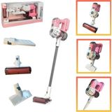 Yıldırım Oyuncak Pilli Sesli Model Çekme Özellikli Dikey Süpürge Oyuncak 75 Cm 3+ Yaş Kız Çocuklar İçin 5 Parça - Pembe
