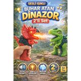 YILDIRIM OYUNCAK Sesli Işıklı Buhar Atan 2'li Dinazor Seti