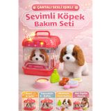 YILDIRIM OYUNCAK Sesli Işıklı Yürüyen Köpek Taşıma Çantalı Aksesuarlı Set - Taşınabilir Çantalı Yürüyen Köpek Set
