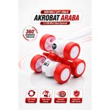 YILDIRIM OYUNCAK Sürtmeli Çift Yönlü Akrobat Araba 7,5 Cm – 360° Takla Atan Mini Stunt Oyuncak