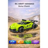 YILDIRIM OYUNCAK Uzak Kumandalı Şarjlı Kauçuk Lastikli Buhar Atan Drift Yapan RC Yarış Arabası 25cm