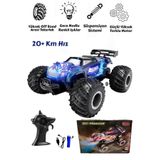 YILDIRIM OYUNCAK Uzaktan Kumandalı Araba Full Fonksiyon Şarjlı 22cm Işıklı Drift 4x4 20 Km Hız Yapan Off Road Jip