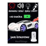 YILDIRIM OYUNCAK Uzaktan Kumandalı Buharlı Şarj İstasyonlu Çok Fonksiyonlu Drift 4X4 360° Işıklı Sesli Oyuncak Araba