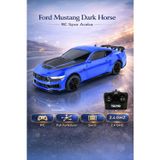 YILDIRIM OYUNCAK Uzaktan Kumandalı Full Fonksiyon Şarjlı Ford Mustang Dark Horse RC Spor Araba 24cm
