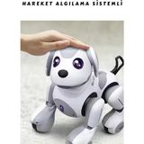 Yıldırım Oyuncak Uzaktan Kumandalı Full Fonksiyon Smart Interaktif Akıllı Robot Köpek Dokunmaya Duyarlı Işıklı Köpek - Mor