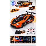 YILDIRIM OYUNCAK Uzaktan Kumandalı Kıvılcım Efektli 4x4 Drift Yarış Arabası 27cm – Şarjlı Müzikli Işıklı RC Spor Araba