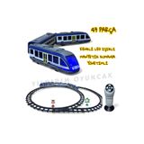 YILDIRIM OYUNCAK Uzaktan Kumandalı Müzikli Led Işıklı Manyetik Mıknatıslı Birleşim Yerleri 49 Parça 264 cm Tren Seti