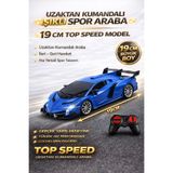 YILDIRIM OYUNCAK Uzaktan Kumandalı RC Lamborghini 19 CM Işıklı Spor Araba | Full Fonksiyon Pilli Yarış Arabası