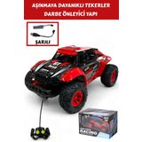 YILDIRIM OYUNCAK Uzaktan Kumandalı Şarjlı High Speed Racing Araba - 20 cm Full Fonksiyon Darbe Önleyici Arazi Arabası