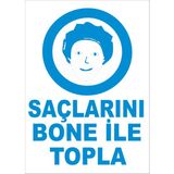 Yıldırım Saçlarını Bone ile Topla Levhası