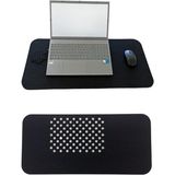 Yıldırım Store Masa Üstü Mouse Pad ve Bilgisayar Düzenleyici 70X32 cm – Antibakteriyel Mat, Doğal Keçe Mat, Masa Koruyucu Altlık, Ofis ve Ev Için Minimalist Tasarım (Siyah)