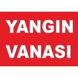 Yıldırım Yangın Vanası Levhası